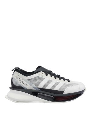 Y-3: Chaussures de sport - Baskets - Blanc