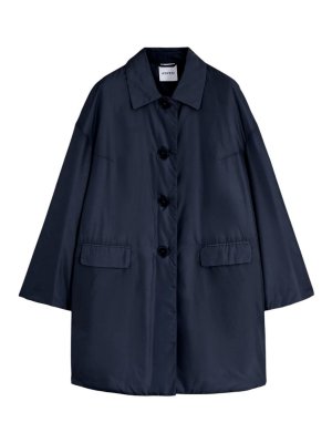 ASPESI: ニーレングスコート - 膝丈コート - ブルー