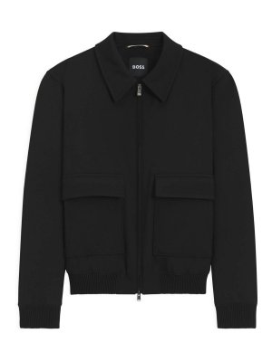 Hugo Boss: Casualjacken - Casualjacke - Schwarz