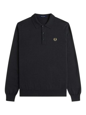 FRED PERRY: ボートネック - ボートネック - 黒