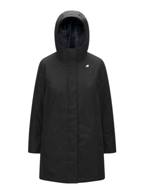 K-WAY: Manteaux au genou - Manteau Au Genou - Noir