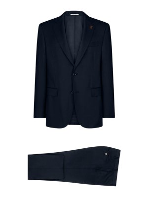 PAL ZILERI: Vestidos de gala - Traje - Azul