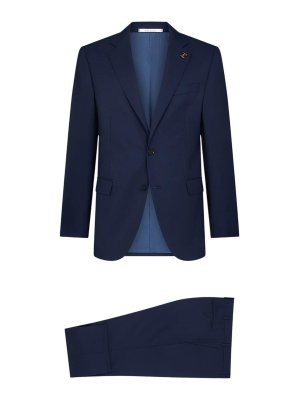 PAL ZILERI: Vestidos de gala - Traje - Azul