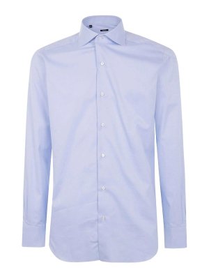 BARBA: Chemises - Chemise - Bleu Clair