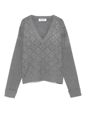 BLUGIRL: Rollkragenpullover  und Polo-Ausschnitt - Rollkragenpullover - Grau