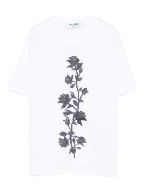 BLUGIRL: Tシャツ - Tシャツ - 黒