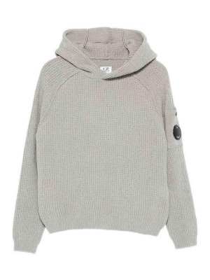C.P. COMPANY: Sweatshirts & Sweaters - Cotton Hoodie With Applique