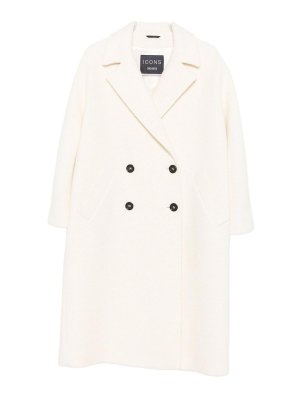 CINZIA ROCCA: Abrigos cortos - Abrigo Corto - Crema