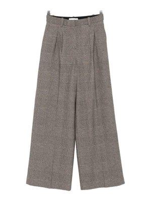 CIRCOLO 1901: Pantalones casual - Pantalón Casual - Marrón