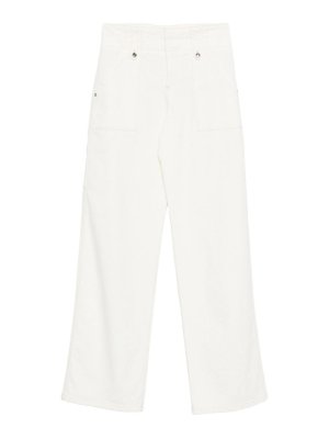 ERMANNO SCERVINO: Jeans boot-cut - Jeans Boot-Cut - Blanco