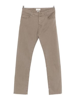 JACOB COHEN: Pantalones casual - Pantalón Casual - Gris