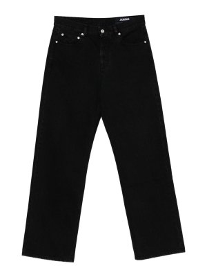 JACQUEMUS: bootcut jeans - Straight-Leg Jeans In  Denim