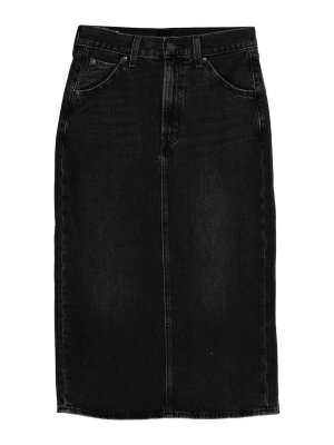 LEVI'S: Knee length skirts & Midi - Denim Midi Skirt