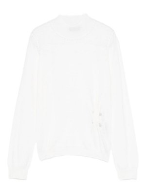 Liu Jo: Pull col rond - Pull Col Rond - Crème