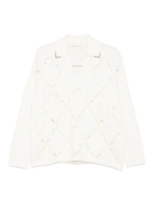 Liu Jo: クルーネック - クルーネック - 白