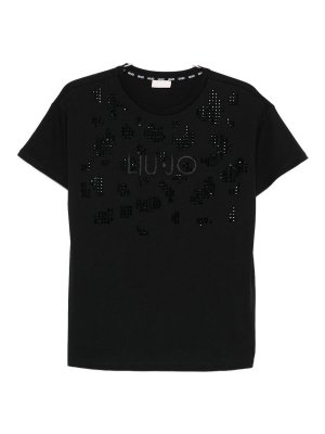 Liu Jo: Tシャツ - Tシャツ - 黒