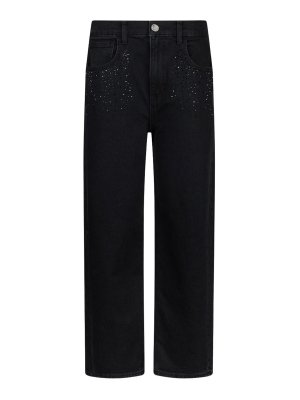 Liu Jo: Jeans évasés - Jean Bootcut - Noir