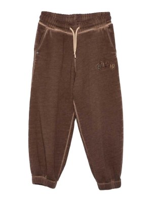 m.s.g.m.: pantaloni sport - Bottonsuit Bottoms di cotone