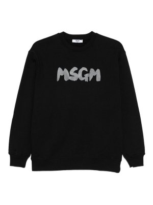 m.s.g.m.: Sweatshirts und Pullover - Sweatshirt - Schwarz