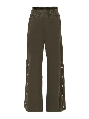 m.s.g.m.: tracksuit bottoms - Tracksuit Bottoms With Buttons