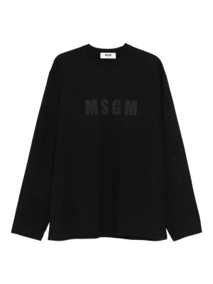m.s.g.m.: T-shirts - T-Shirt - Noir
