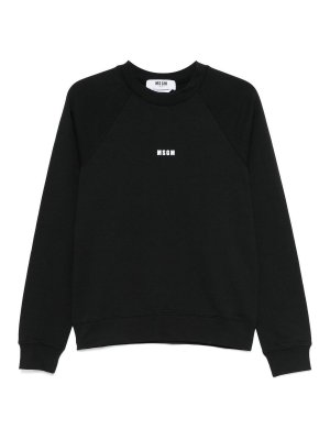 m.s.g.m.: t-shirts - White T-Shirt With Msgm Logo