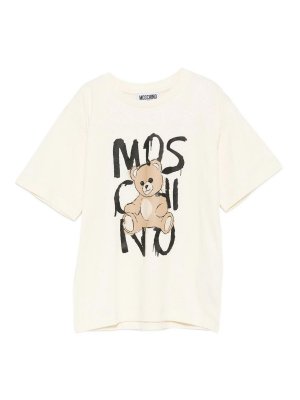 MOSCHINO: T-shirts - T-Shirt - Blanc