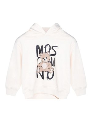 MOSCHINO: Sweatshirts & Pulls - Sweat-Shirts - Blanc