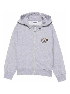 MOSCHINO: Sweatshirts & Pulls - Sweat-Shirts - Gris