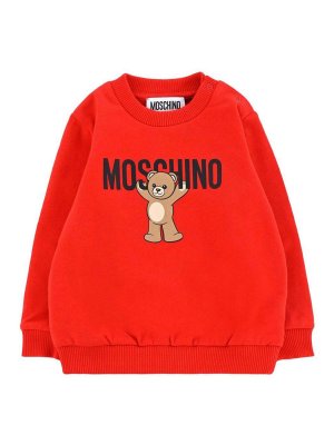 MOSCHINO: Sweatshirts & Pulls - Sweat-Shirts - Rouge