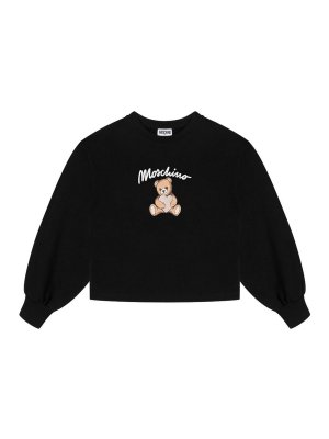 MOSCHINO: Sweatshirts & Pulls - Sweat-Shirts - Noir