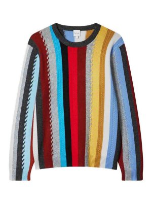 PAUL SMITH: Pull col rond - Pull Col Rond - Multicolore