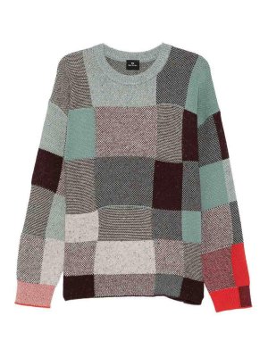 PAUL SMITH: Pull col rond - Pull Col Rond - Bleu