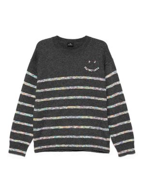 PAUL SMITH: Pull col rond - Pull Col Rond - Gris