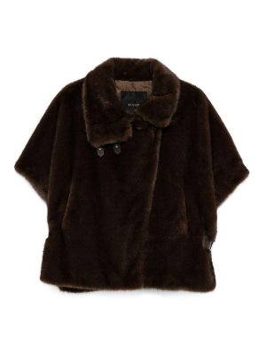 Pinko: Fur & Shearling Coats - Fur coat