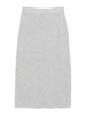 SEVENTY: Jupes midi et au genou - Jupe Midi - Gris