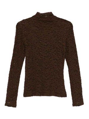 SEVENTY: Pull col rond - Pull Col Rond - Marron