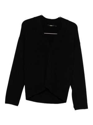 SEVENTY: Pull col rond - Pull Col Rond - Noir