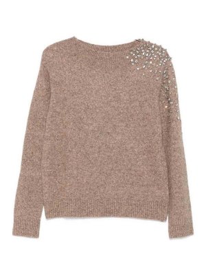 SEVENTY: Pull col rond - Pull Col Rond - Marron