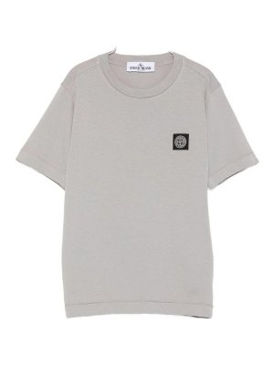 STONE ISLAND: t-shirts - Short-Sleeved T-Shirt With Logo