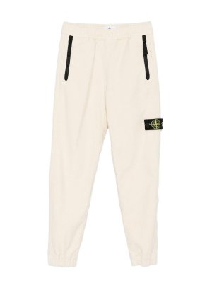 STONE ISLAND: Pantalones casual - Pantalón Casual - Blanco