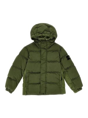 STONE ISLAND: Vestes-rembourrees - Blouson Rembourré - Vert