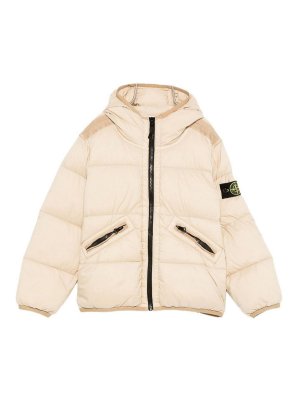 STONE ISLAND: Chaquetas y Chaquetones acolchados - Chaqueta Alcochada - Beis