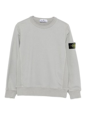 STONE ISLAND: crew necks - Crewneck Sweatshirt With Logo
