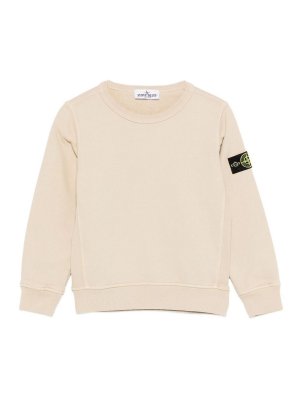 STONE ISLAND: crew necks - Crewneck Sweatshirt With Logo