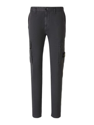 STONE ISLAND: カジュアルトラウザー - カジュアルパンツ - グレー