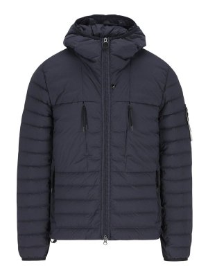STONE ISLAND: padded jackets - Short Down Jacket With Logo Patch