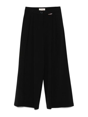 TWINSET: casual trousers - Pleated Trousers