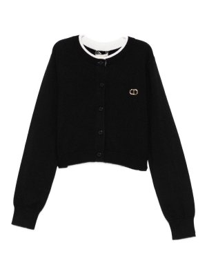 TWINSET: Cardigans - Cardigan - Noir
