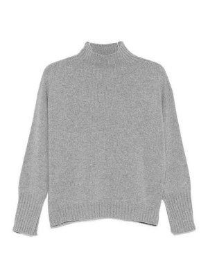 VANISE': Suéteres con cuello pico - Suéter Cuello Redondo - Gris